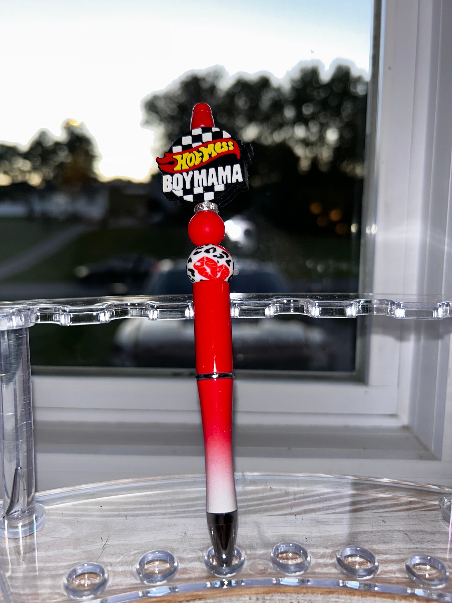 Hot Mess Boy Mama Kisses Pen
