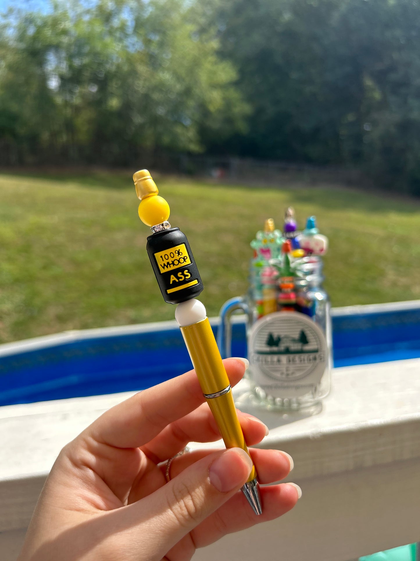 Can of Whoop Ass Custom Pen