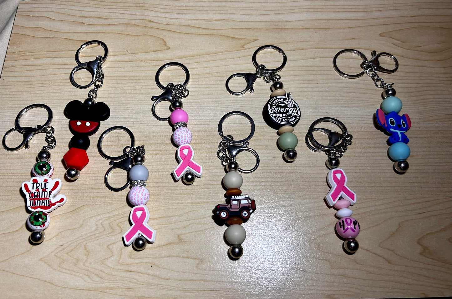 Beadable Keychains