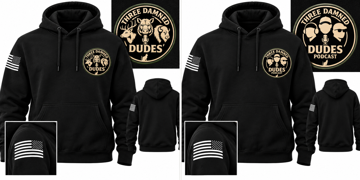 3 Damned Dudes Hoodie