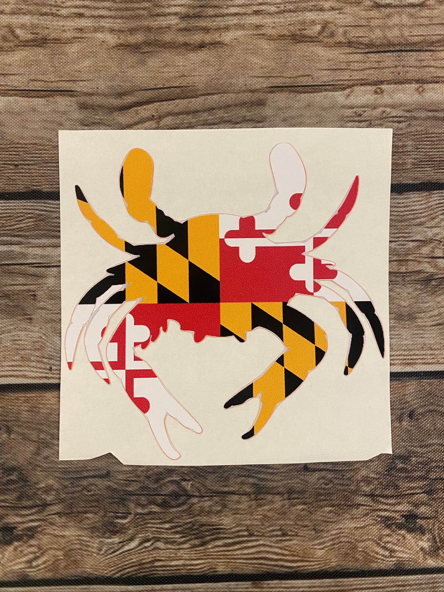 Maryland Crab Sticker