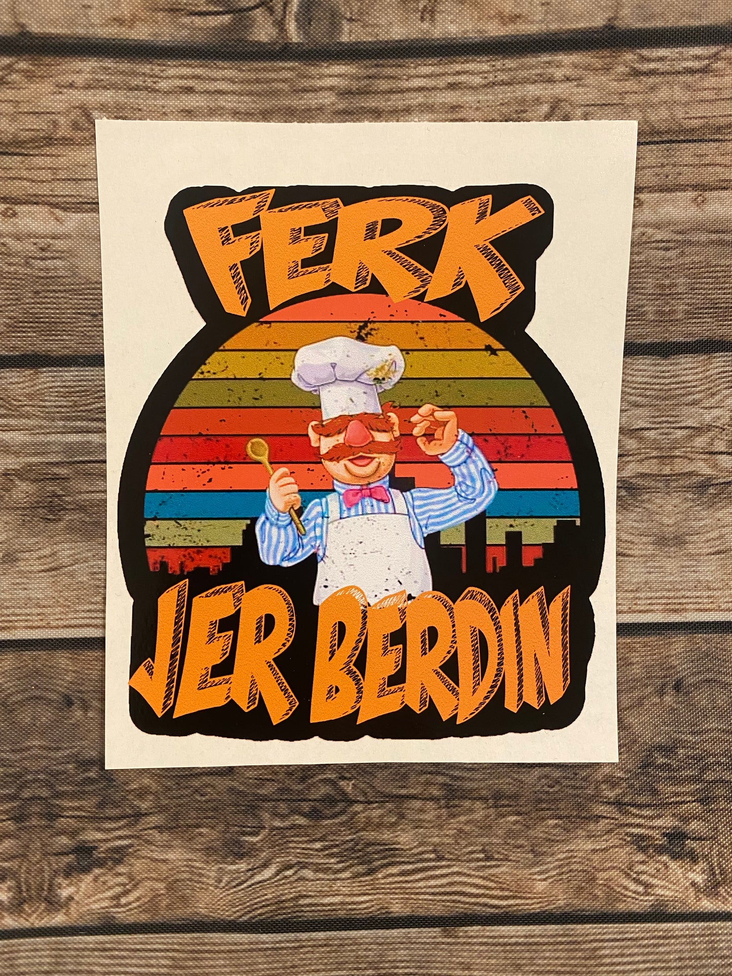 Swedish Chef Sticker