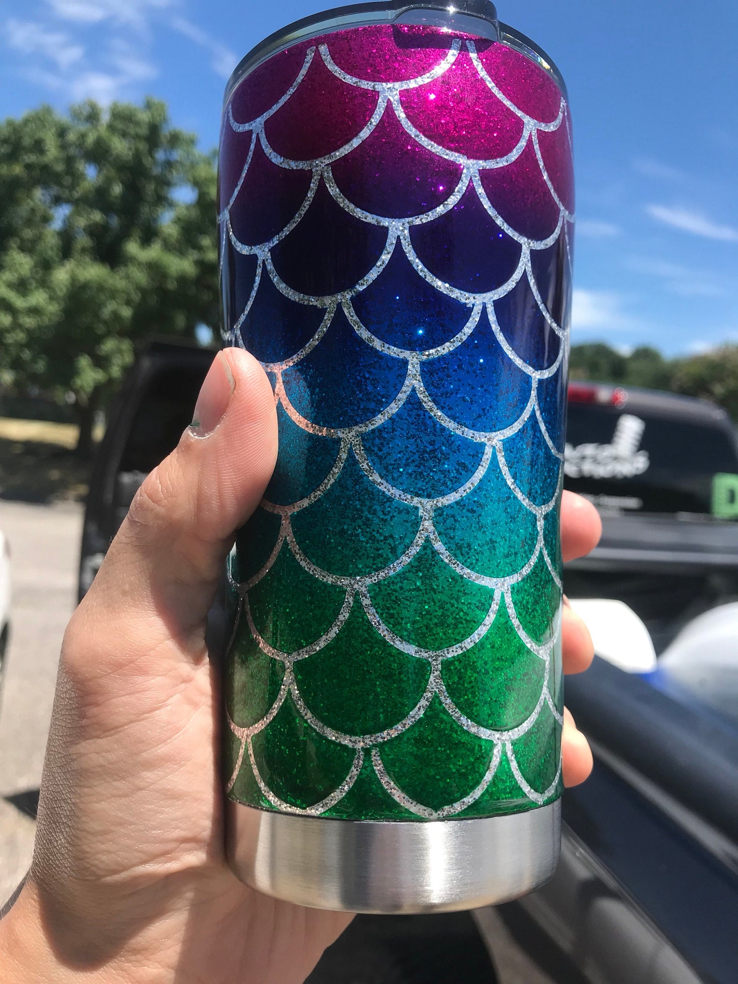 Mermaid tumbler