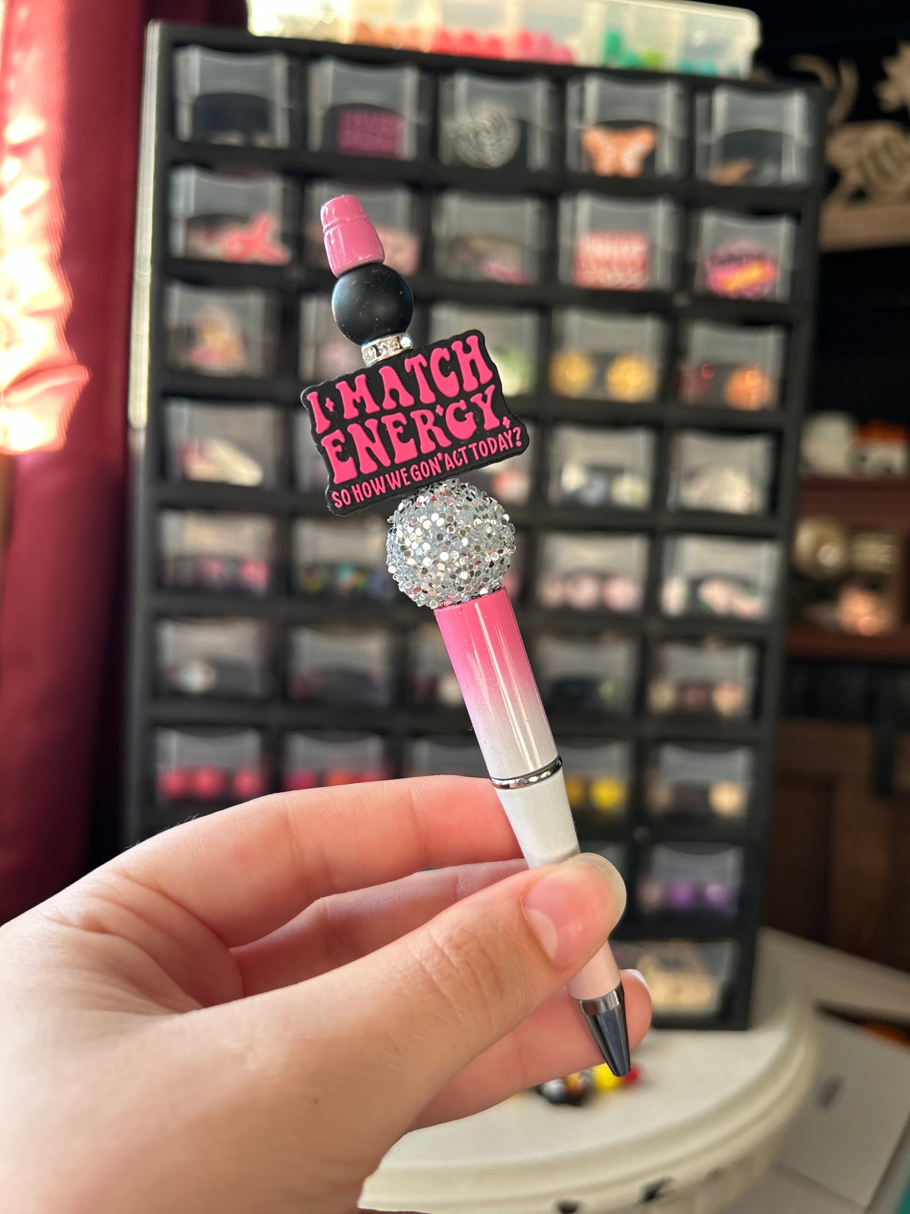 Match Energy Pink Pen