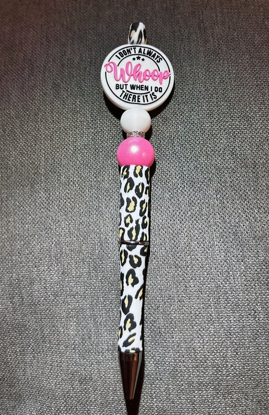 Whoop Cheetah Pen