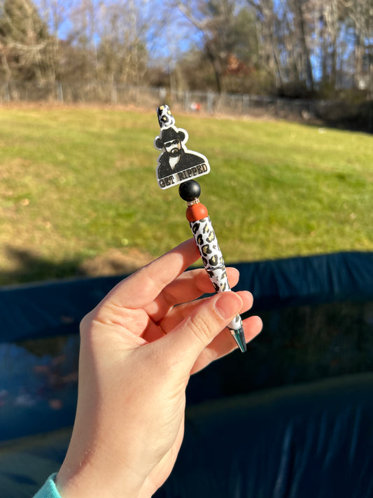 Get Ripped Cheetah Pen