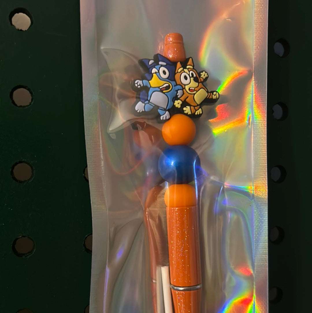 Blue and Orange Dog Pen