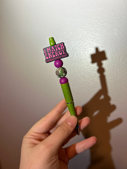 Match Energy Camo Pen