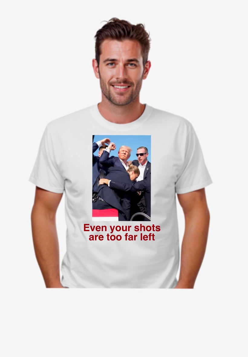 Too Far Left Tee