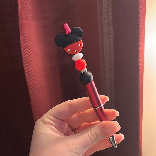 Red & Black Mouse Pen