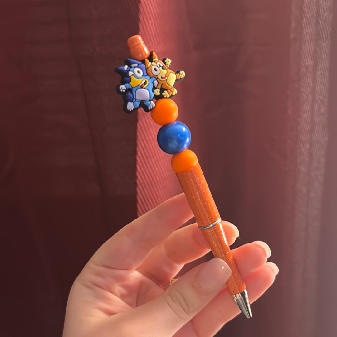 Blue and Orange Dog Pen