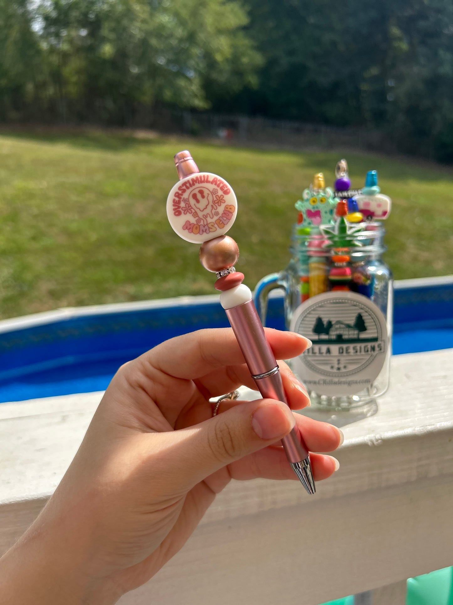 Overstimulated Mom Custom Pen
