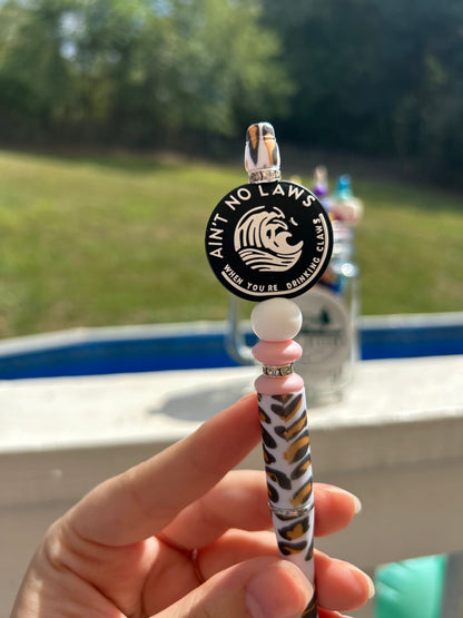 No Laws With Claws Custom Pen