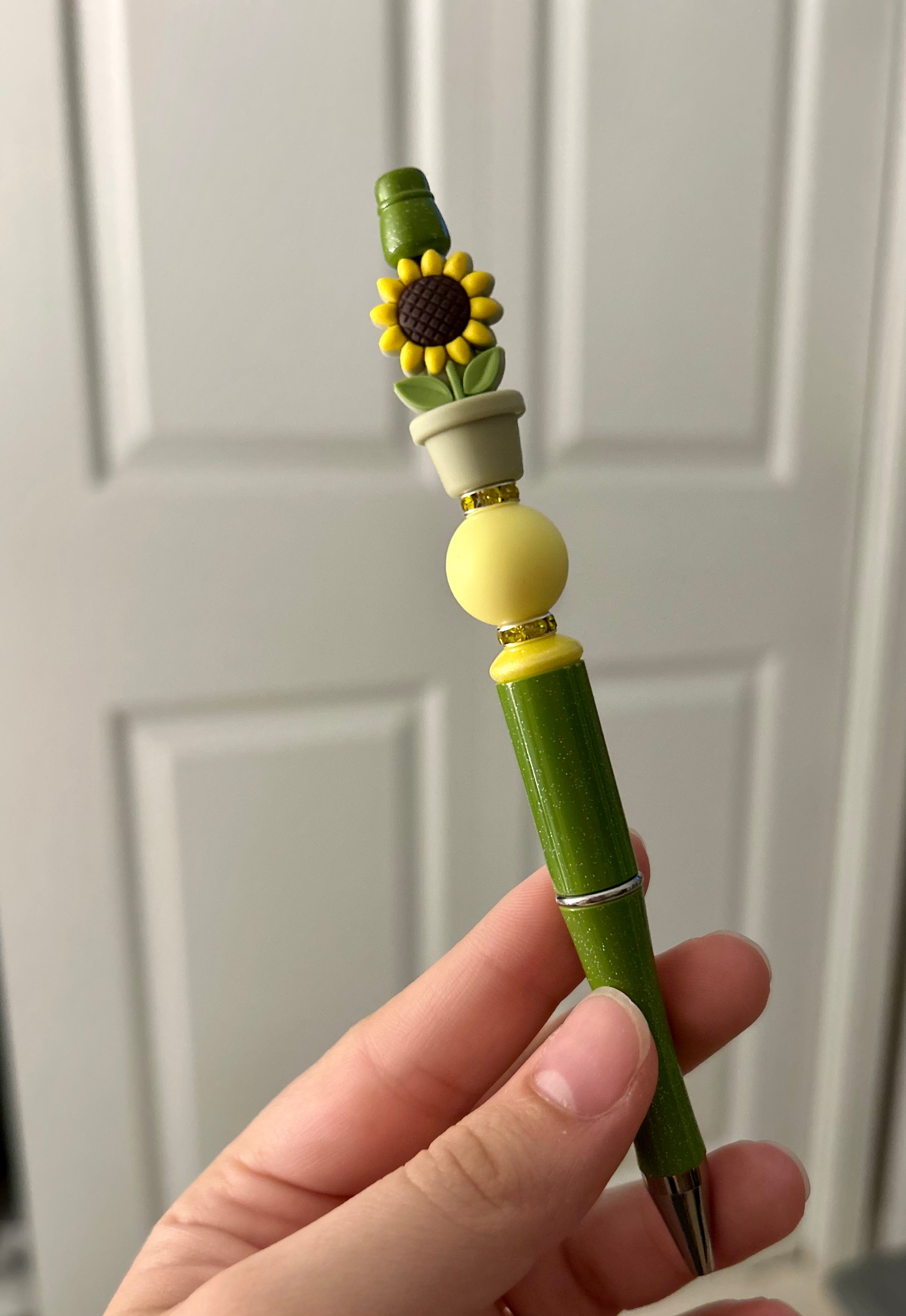 Earthy Sunflower Pen