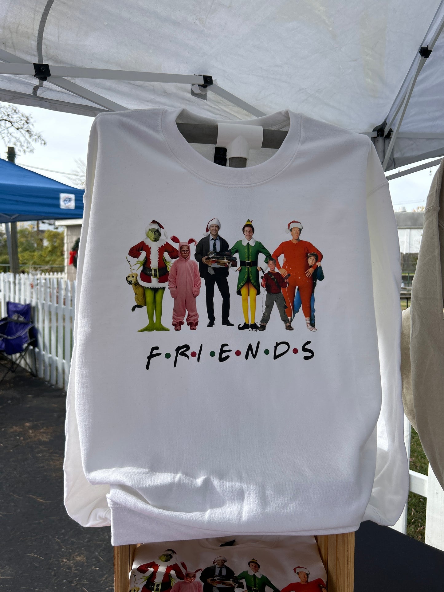Christmas Friends Crew Neck