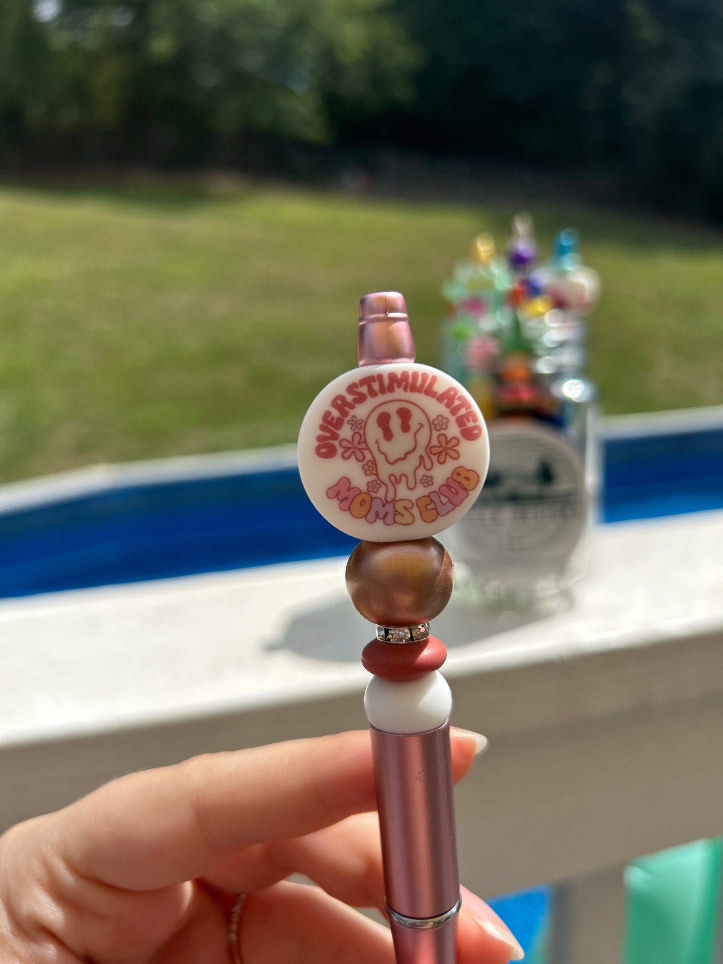 Overstimulated Mom Custom Pen