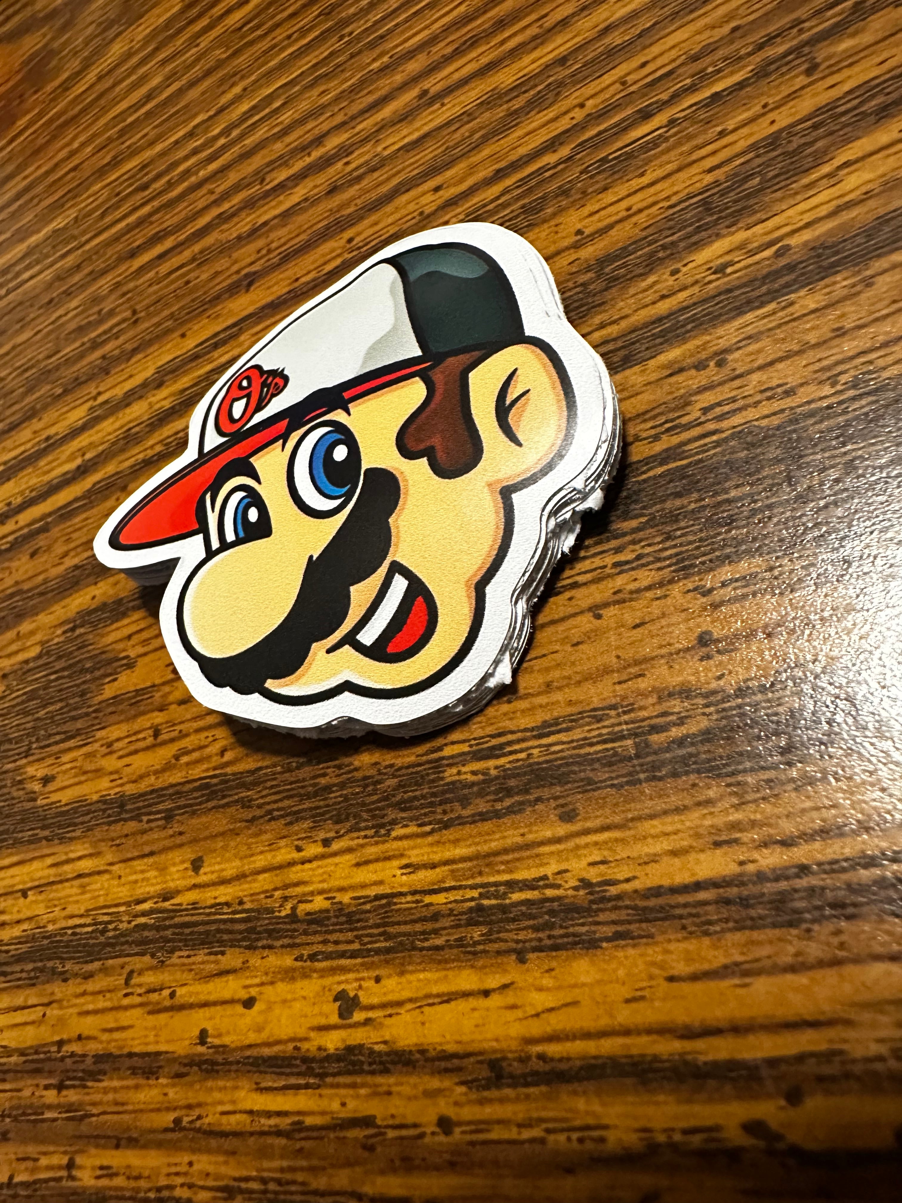 O’s Mario Sticker