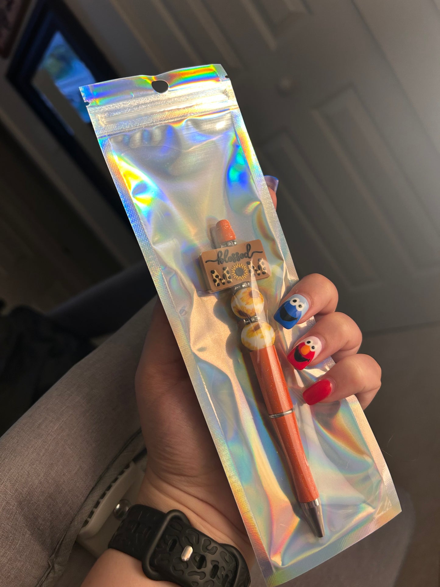 Blessed Mom Sunflower Pen