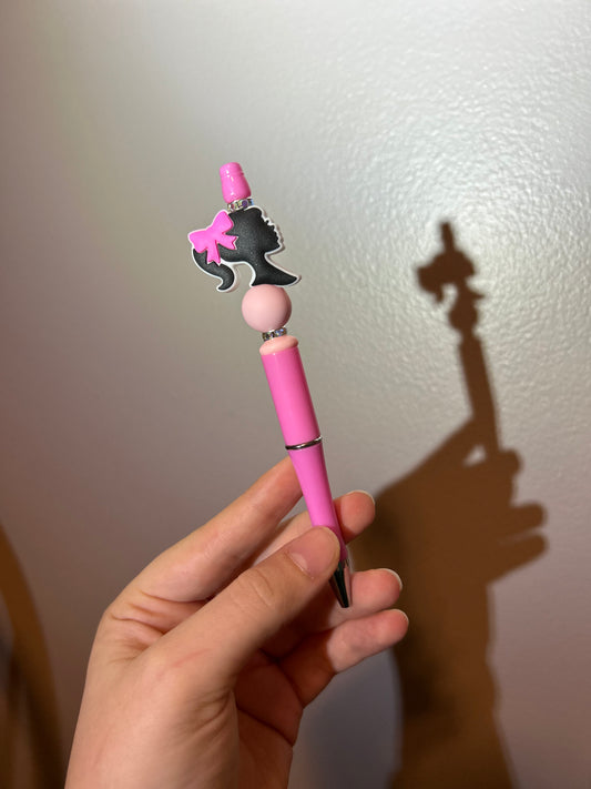 Pink Barbie Pen