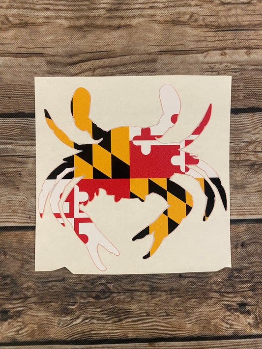 Maryland Crab Sticker
