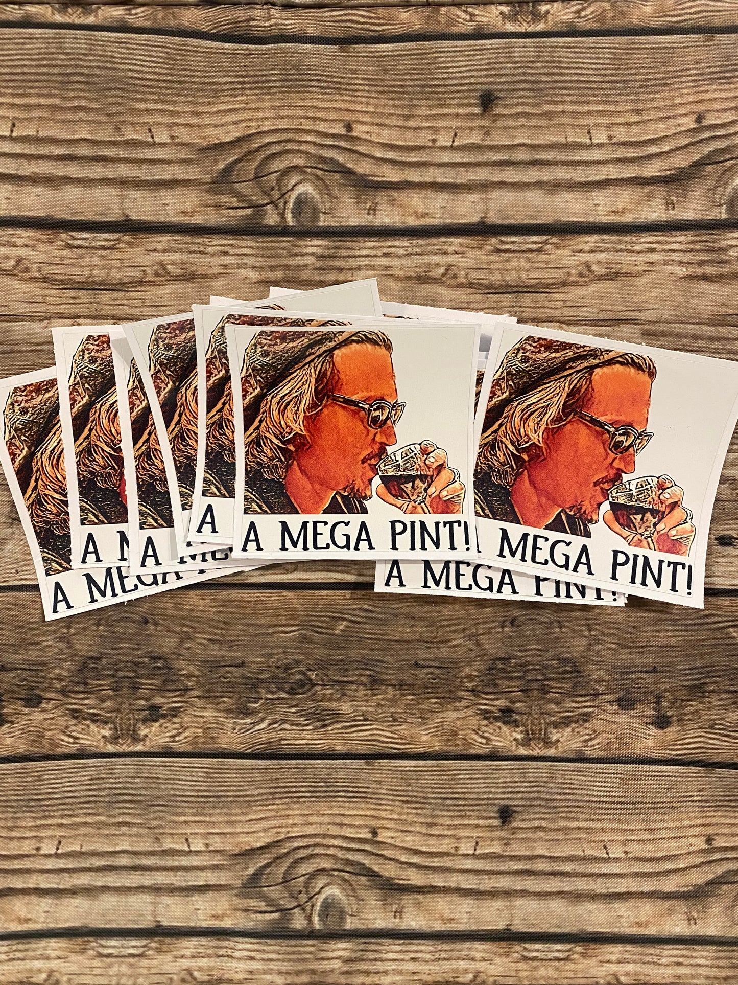 Mega Pint Sticker