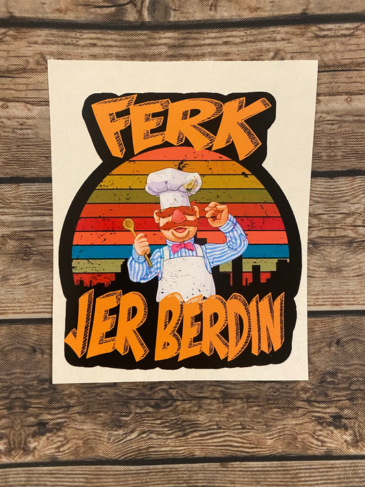 Swedish Chef Sticker
