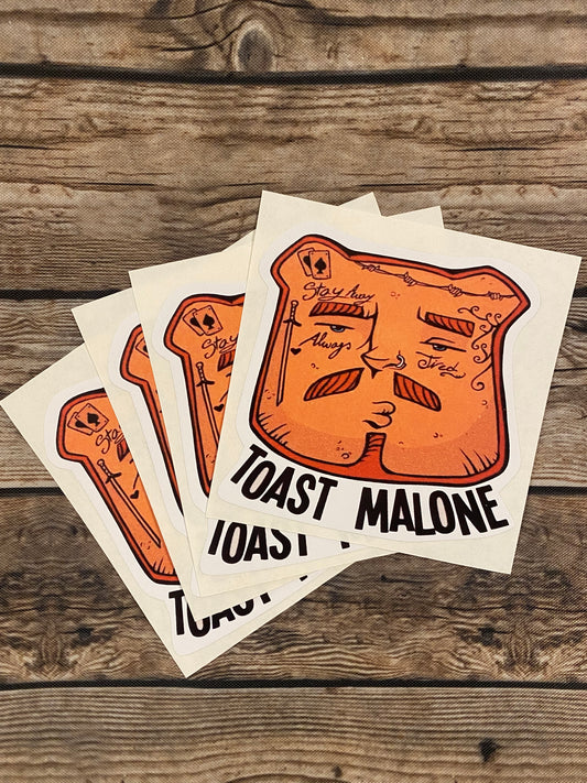 Toast Malone Sticker