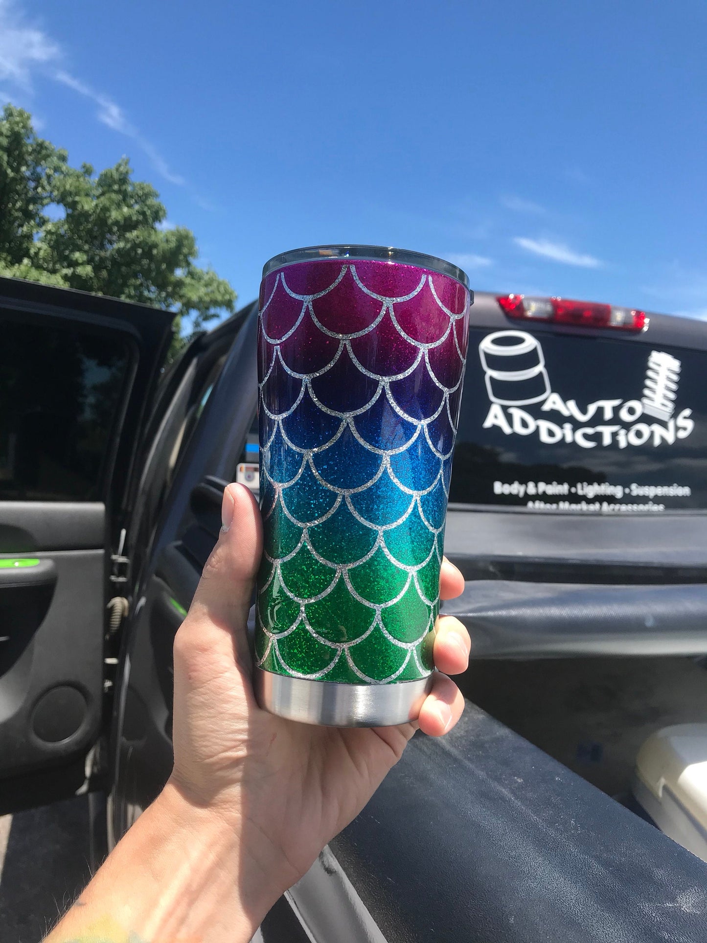 Mermaid tumbler