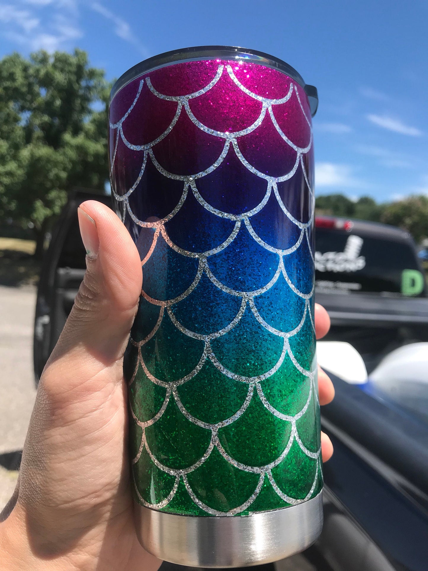 Mermaid tumbler