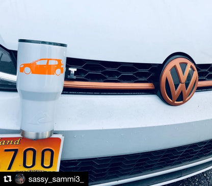 Car and truck custom tumblers