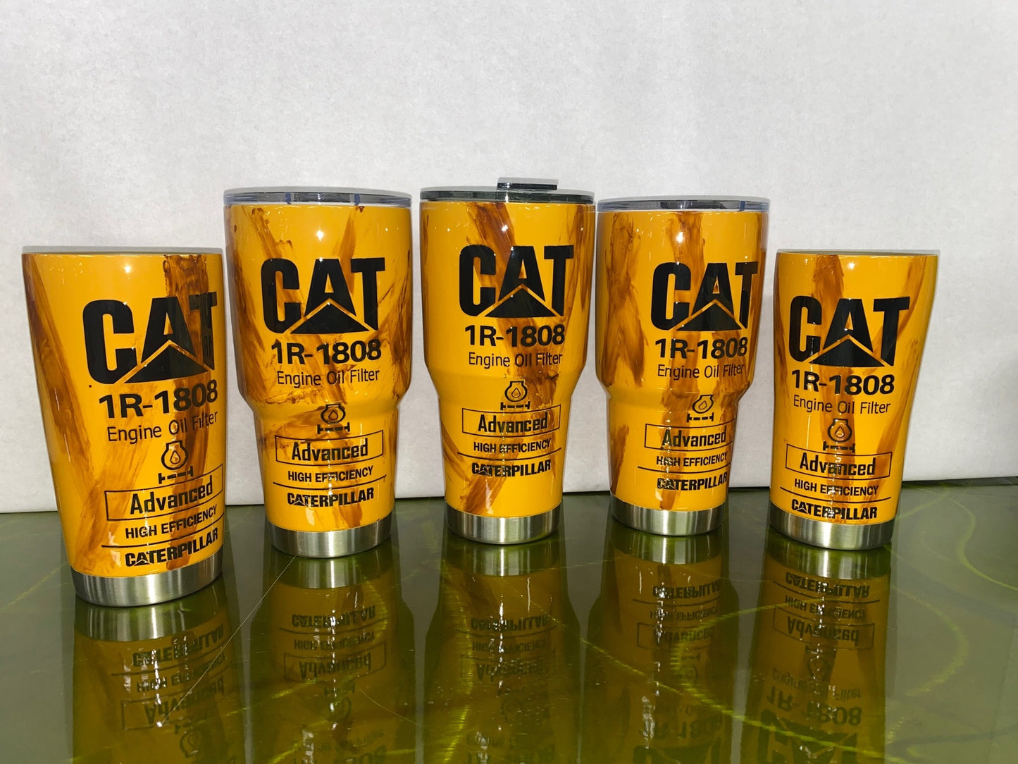 CAT Oil Filter Tumbler