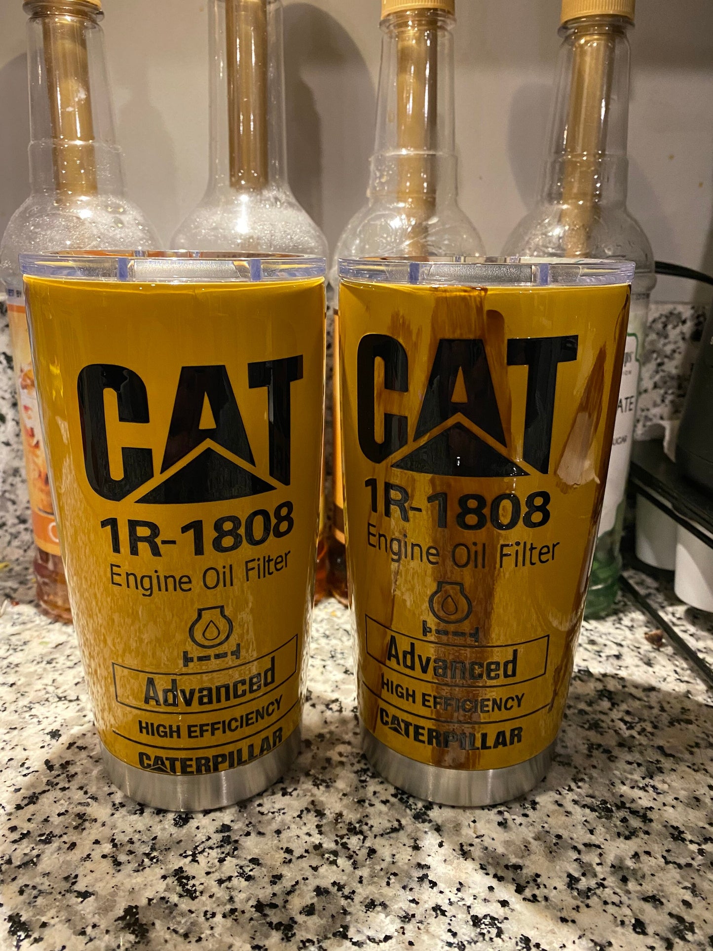 CAT Oil Filter Tumbler