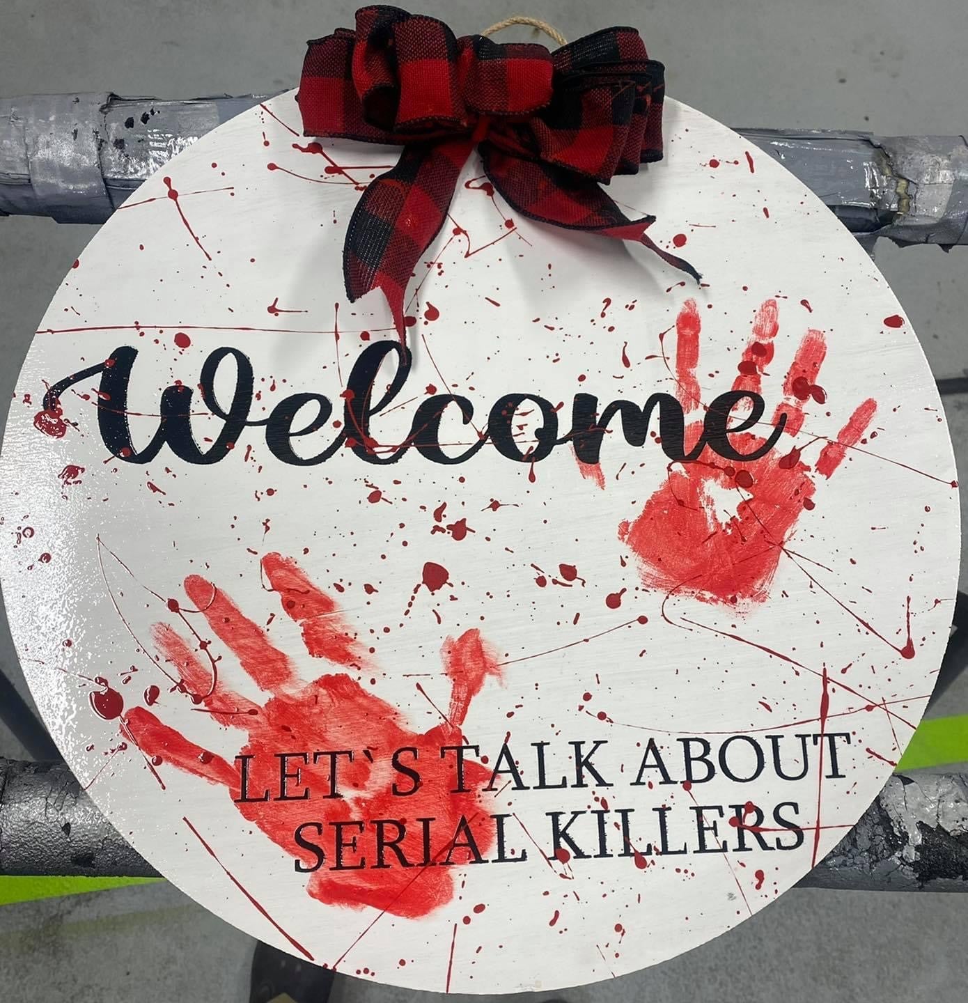 Halloween Door Sign